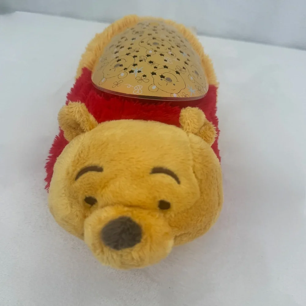Disney Winnie the Pooh Pillow Pet Sleeptime Lites Star Projector Night Light 12